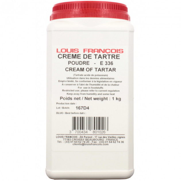 Crème de tartre 1 kg - Louis François
