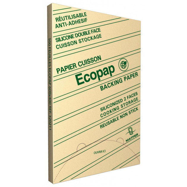 Papier Cuisson Ecopap 53 x 32,5 cm Matfer 
