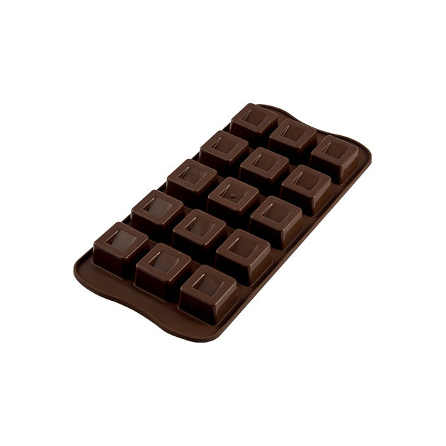Moule à chocolat en silicone carré