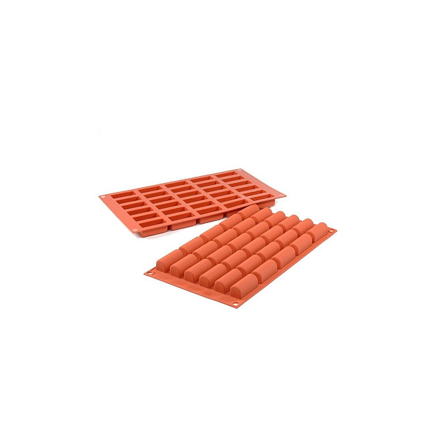 Moule silicone 20 mini gaufres rectangles