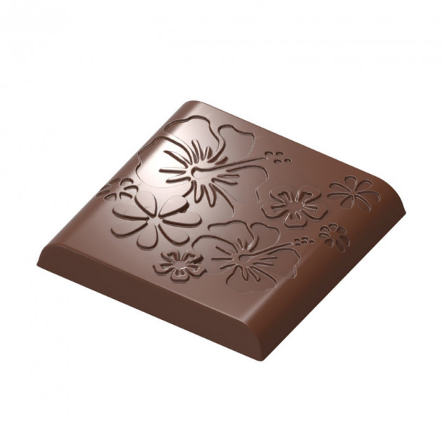 Moule à chocolat en polycarbonate carré