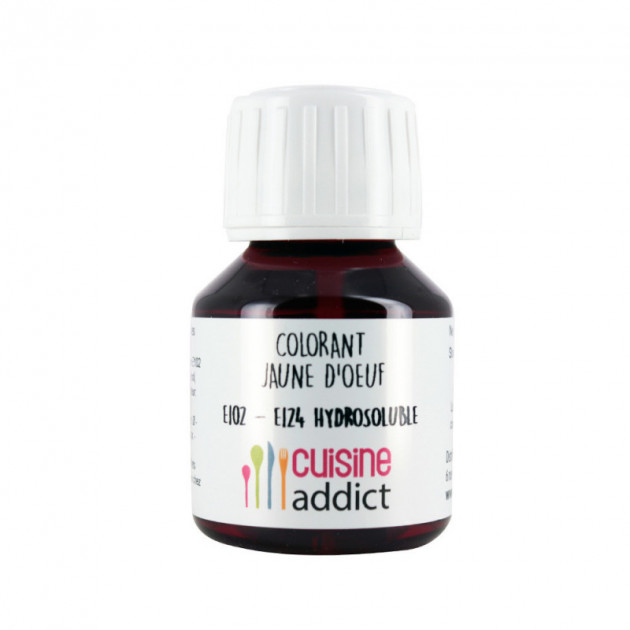 Colorant alimentaire - Jaune E102 Contenance 115 ml