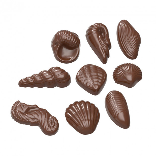 Moule Chocolat Fruits de Mer (x22) Chocolate World - ,  Achat, Vente