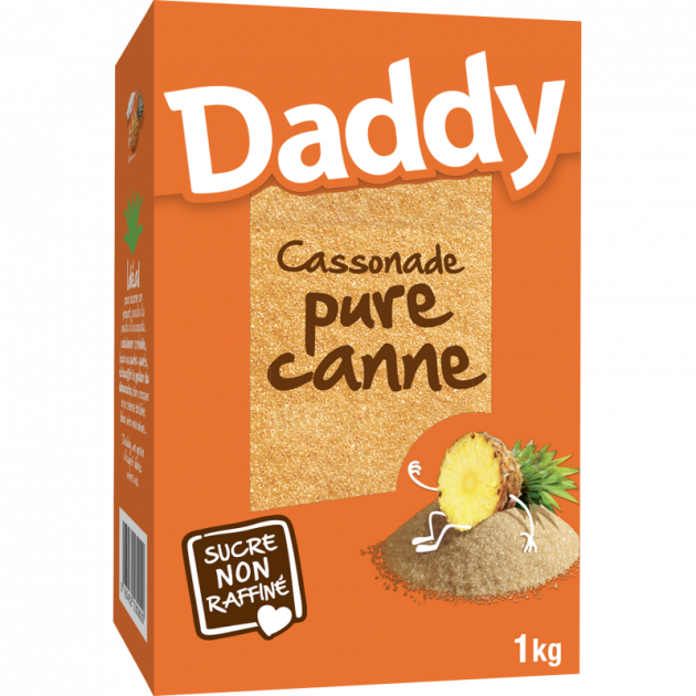 Cassonade Pure Canne 1 kg Daddy - , Achat, Vente