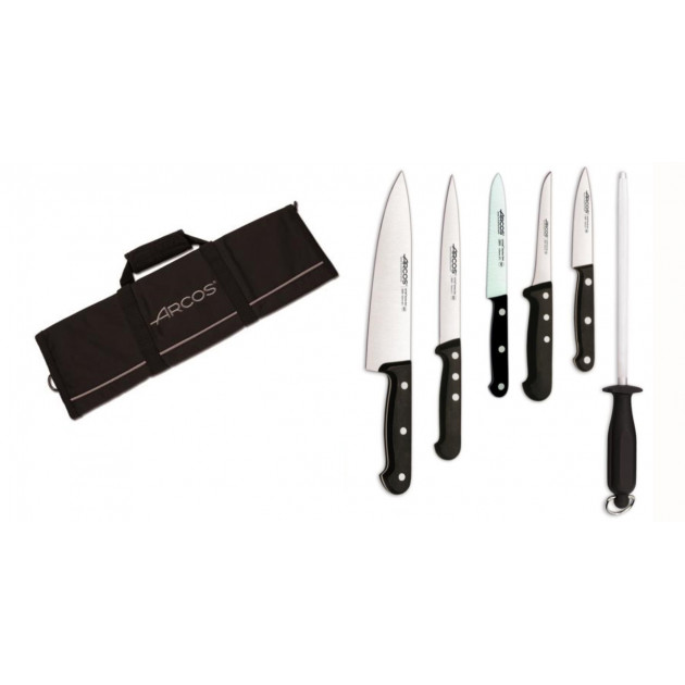 Malette vide bargoin pour 6 couteaux de cuisine Fischer