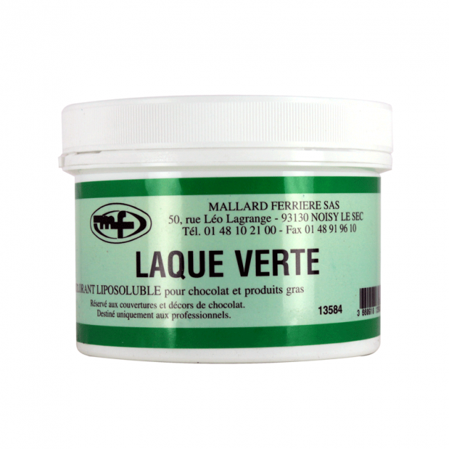 Colorant alimentaire Vert E102/E142 Poudre Liposoluble 60gColorant