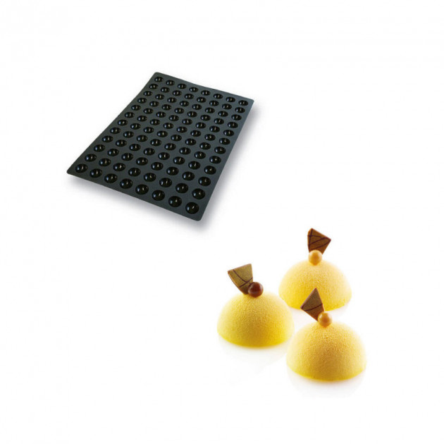Moule Silicone Professionnel Demi Sphère 28 Empreintes - Moules Demi Sphère  Professionnels pour la Pâtisserie - La Toque d'Or
