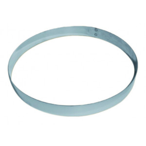 Cercle à Tarte Inox Perforé Ø8 cm H.2 cm 