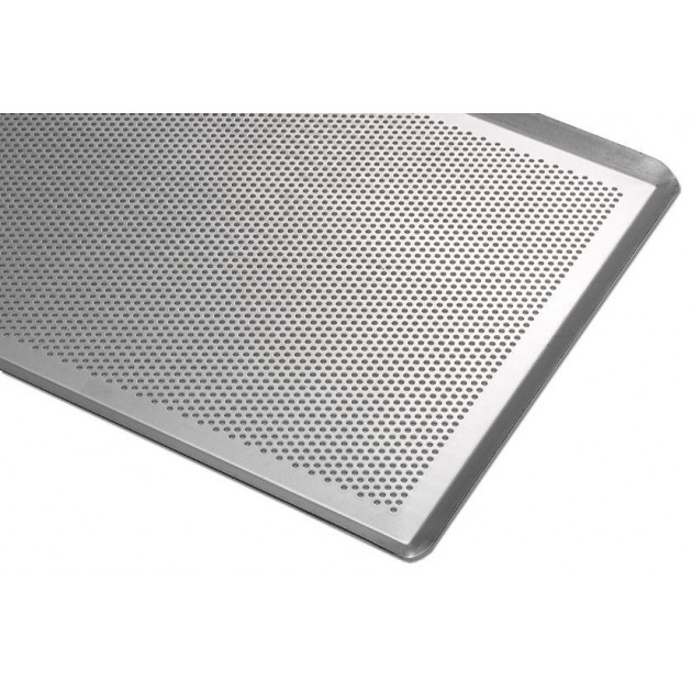 Plaque patissière aluminium perforée 600x800mm - SASA