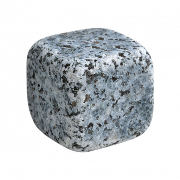 Sachet de 6 glaçons pierre On the Rocks - granit bleu de Bretagne