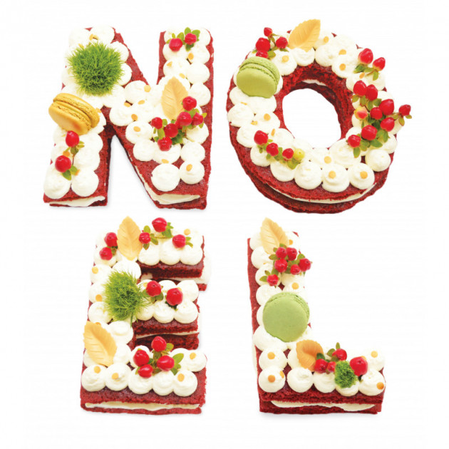 Kit Letter Cake Noel Scrapcooking Cuisine Addict Achat Vente