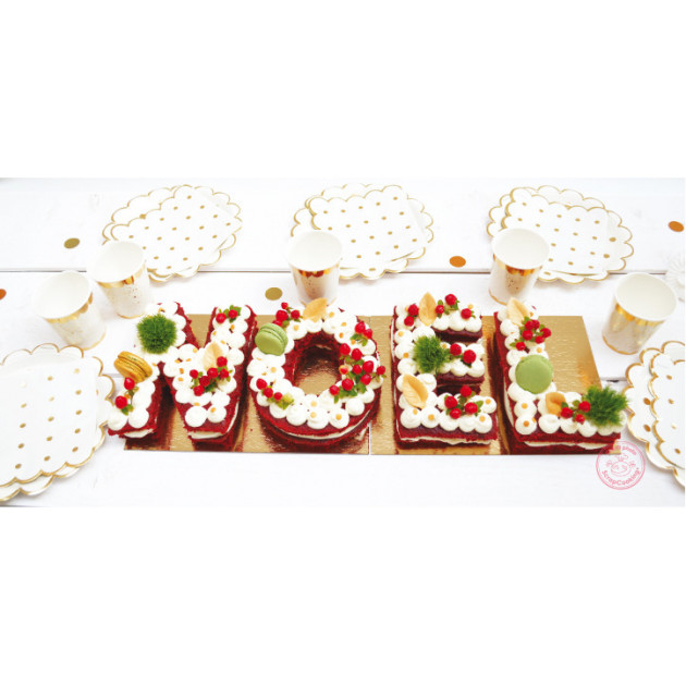 Kit Letter Cake Noel Scrapcooking Cuisine Addict Achat Vente