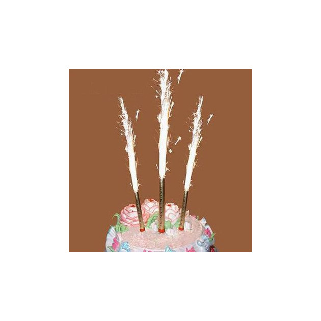 Cierges magique x 10 - Bougie étincelle à gâteaux - Déco mariage 