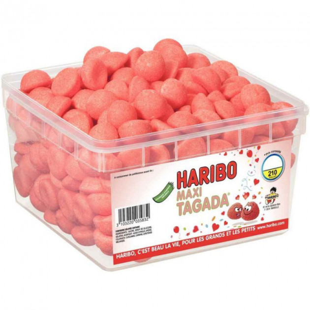 Grosse fraise plate Haribo