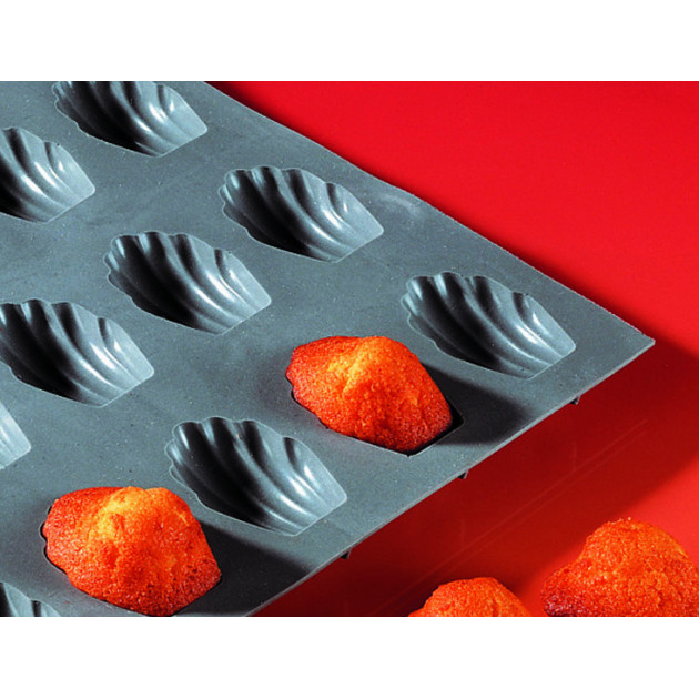 Moule Madeleine, 2 Pièces Moule Madeleine Silicone, Moule