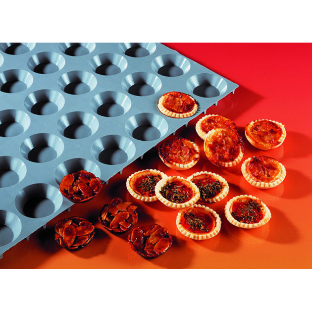 Elastomoule mini-Tartelettes - 24 empreintes 30 x 17,5 cm Moule
