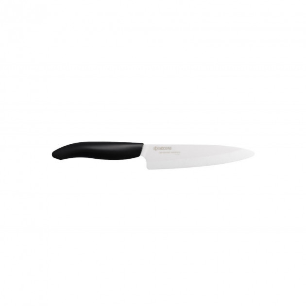 Couteau céramique universel 13cm manche noir - Kyocera - MaSpatule