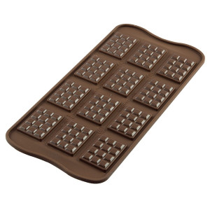 Moule Tablette Classique 100 g - Moules Tablettes de Chocolat et  Napolitains - Le Comptoir de la Pâtisserie