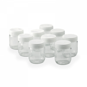 Accessoires yaourtière Seb Coffret de 6 pots yaourt verre avec