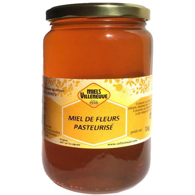 Miel Liquide Toutes Fleurs 1 kg - , Achat, Vente