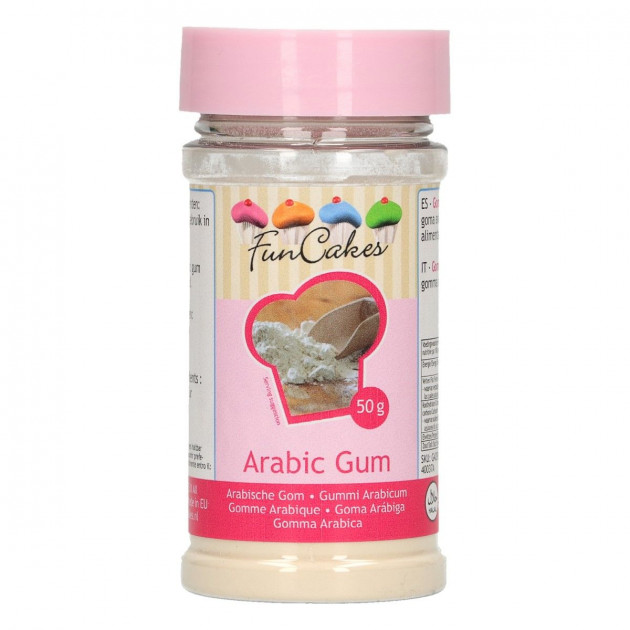 Gomme arabique - comestible - gros morceaux - 100 g