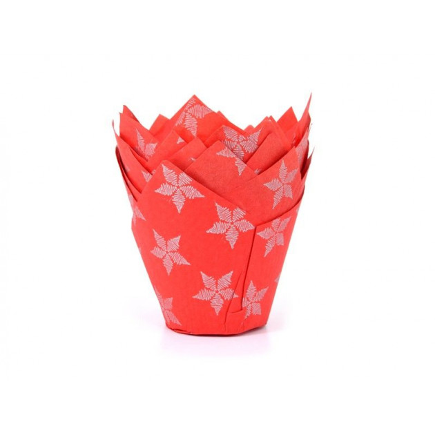Caissettes Papier Tulipcup Écru (x200) - Caissettes Cupcake et