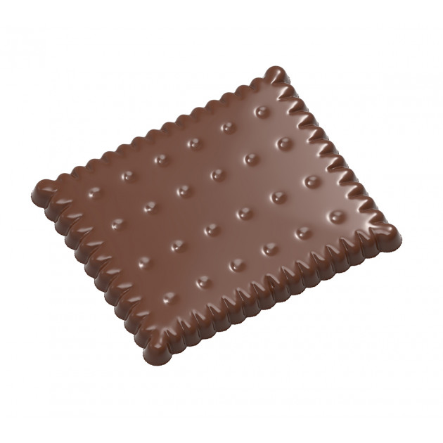 Moule Chocolat Petit Beurre 59,5 mm (x8) Chocolate World -  , Achat, Vente