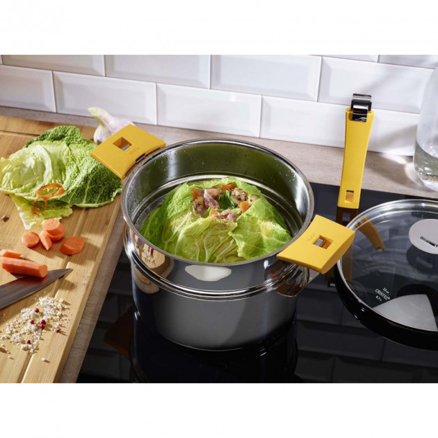 Acheter cuit-pâtes inox compatible induction de Küchenprofi