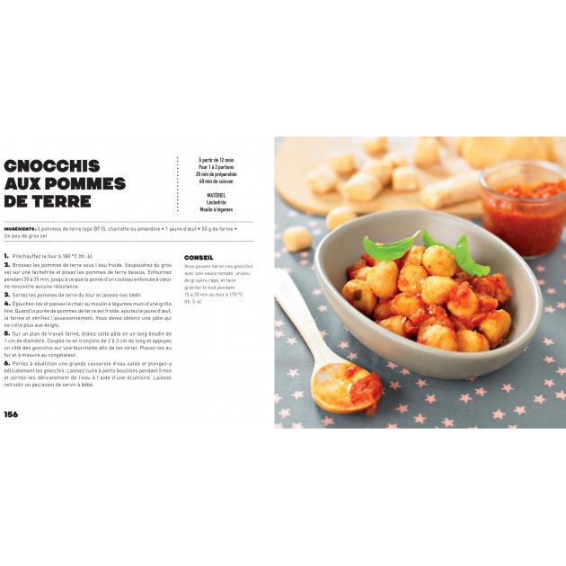 Livre De Recettes Pour Bebes De 4 A 36 Mois Cuisineaddict Com Achat Vente