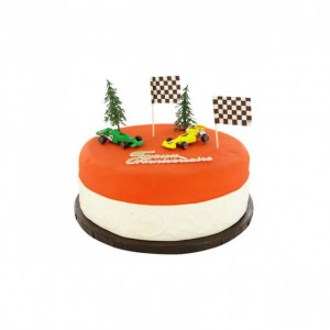 Kit Decor Gateau Cars 5 Pieces Cuisineaddict Com Achat Vente