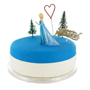 Kit Décor gâteau princesse Raiponce Disney