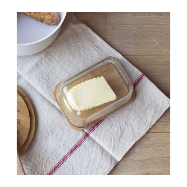 Beurrier 17 x 10 x 7 cm Boîte à beurre Boîte à fromage oîte de