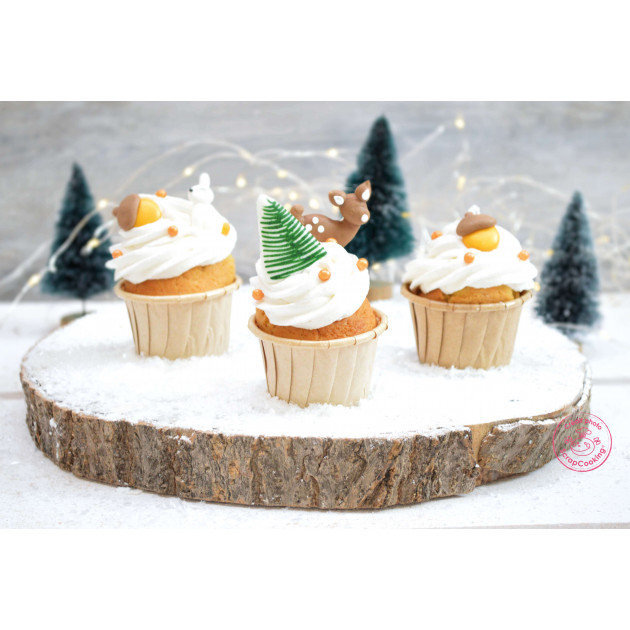 Decors En Sucre Foret Enchantee X6 Scrapcooking Achat Vente Cuisine Addict