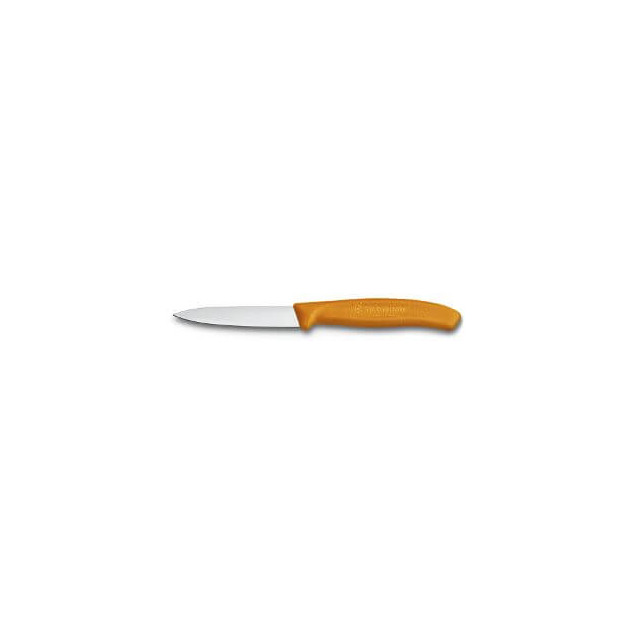 Lot de 2 couteaux d'office crantés SwissClassic 8 cm - orange, Victorinox