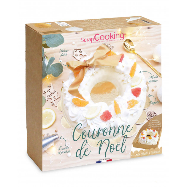 Kit Gâteau Couronne de Noël Scrapcooking : achat, vente - Cuisine Addict