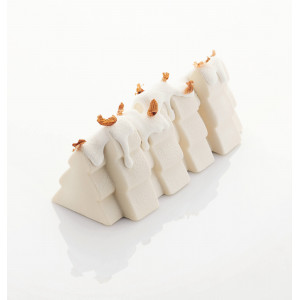 Moule à gâteaux mini sapins de Noël silicone