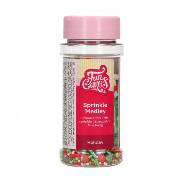 Mélange Paillettes de Noël 65g Funcakes