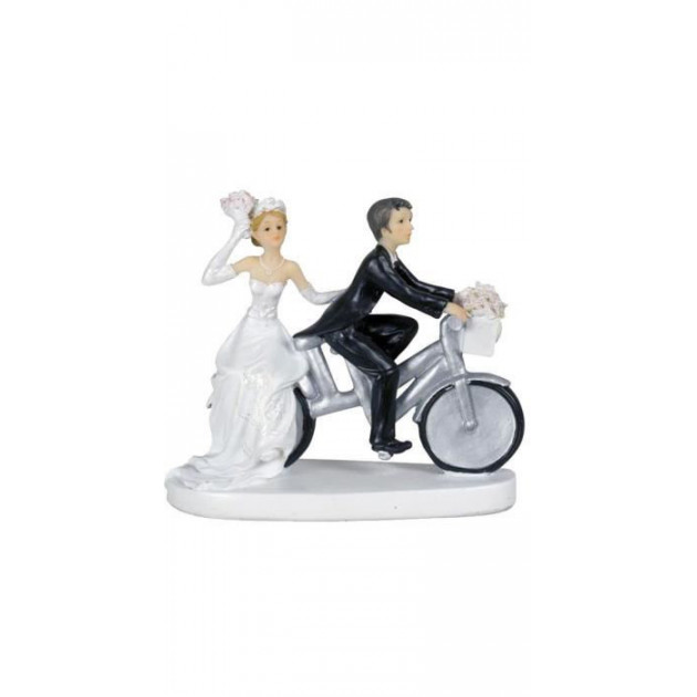 Figurine Mariage Couple A Velo 2 Modeles 13 Cm Vente Achat Acheter Cuisineaddict Com