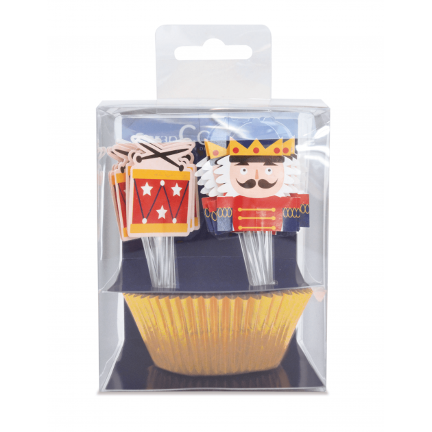 Caissettes à Muffins thème sirène - Lot de 36 caissettes à muffins