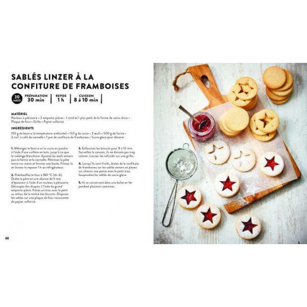 Recette biscuits Linzer de Noël - Blog de