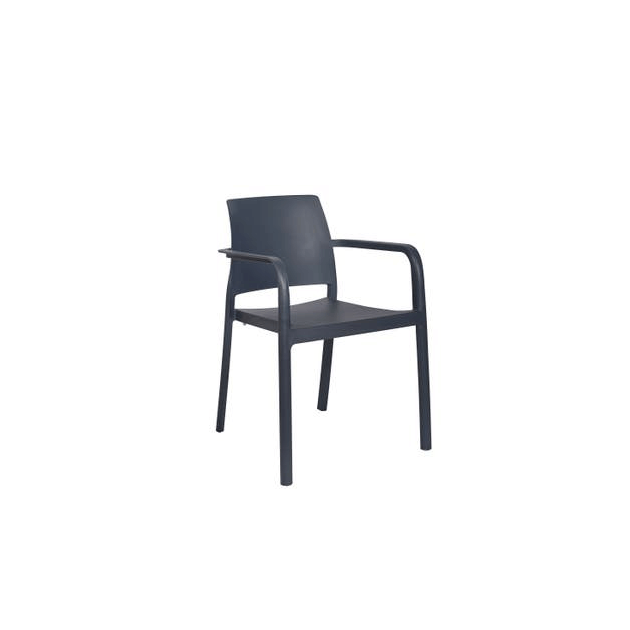 Fauteuil en Polypropylène Dock Anthracite Ezpeleta