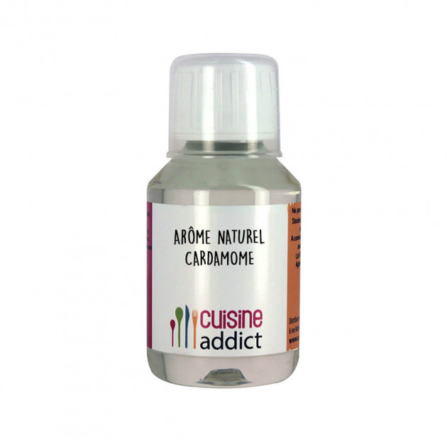 DLUO Courte Arôme Alimentaire Naturel Cardamome 115 ml Cuisineaddict​