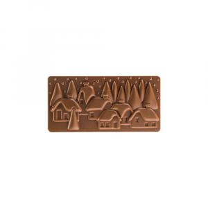 Moule à chocolats 12 Mini-tablettes - Matfer-Bourgeat