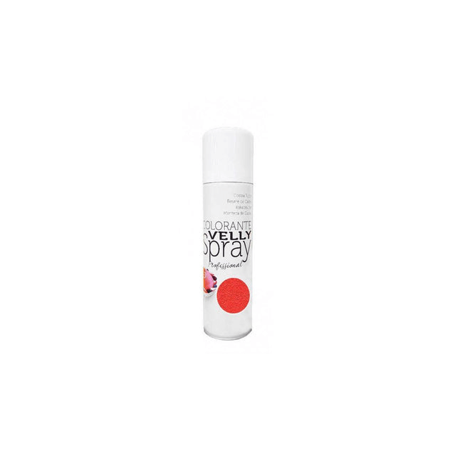 Spray Velours Rouge 250 ml Colorant Alimentaire Velly Spray Pro :achat,  vente - Cuisine Addict