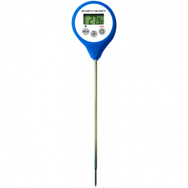 Thermomètre Digital étanche à sonde HACCP bleu -50°C à +200°C