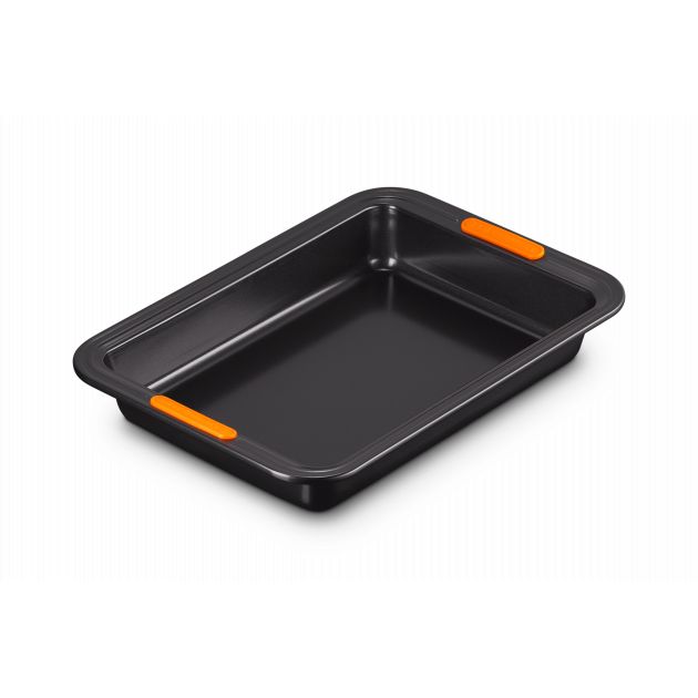 Moule Gâteaux Rectangulaire Anti-Adhésif 33 x 23 cm Le Creuset : achat,  vente - Cuisine Addict