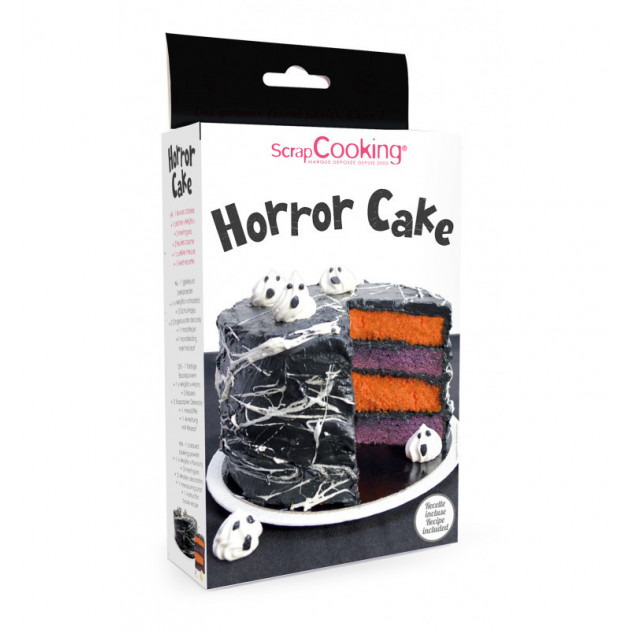 DLUO Dépassée Kit Gâteau Halloween Horror Cake Scrapcooking