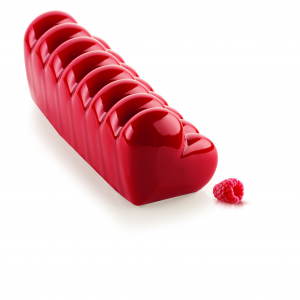 Moule Gâteau Silicone - Coeur Duo