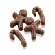 Moule Silicone Mr Ginger 2,8 x H 3 cm Easy Choc (x15) Silikomart