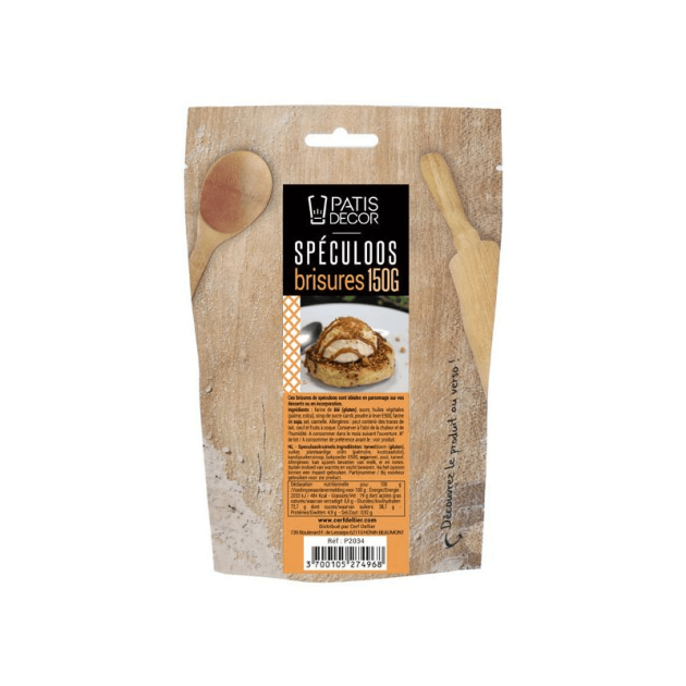 Brisures de Spéculoos 150 g Patisdécor